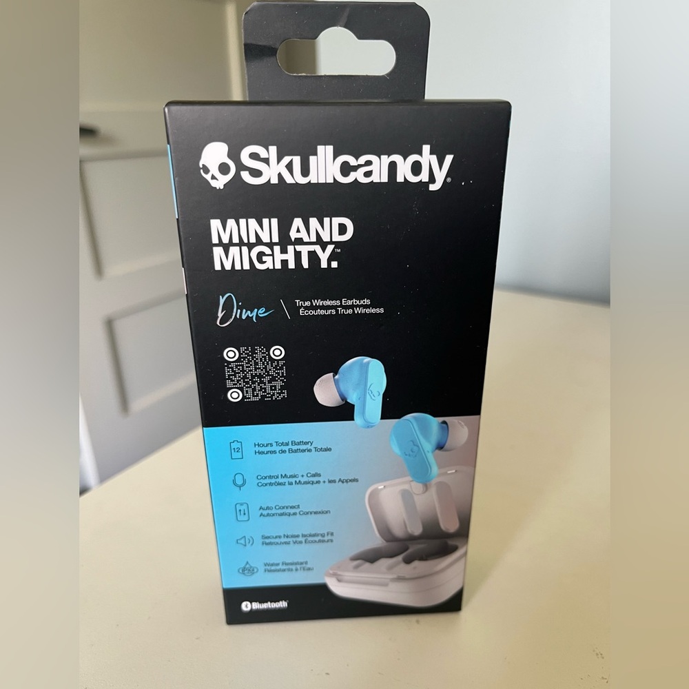 Skullcandy Dime Wireless Earbuds - Vibrant Blue